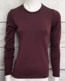 Maglia Girocollo in MicroPile | Donna _ Brugi - Art. CC5C323