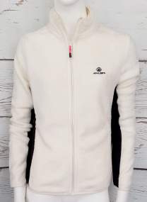 Giacca effetto peluche e inserti elasticizzati traspiranti | Donna _ ATHLDPT - Art. AD01896W