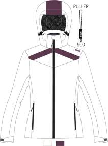 Giacca Sci Donna _ Brugi (Impermeabilità: 10000 mm, Traspirabilità: 5000 gr/mq/24h) - Art. AH2KSR1