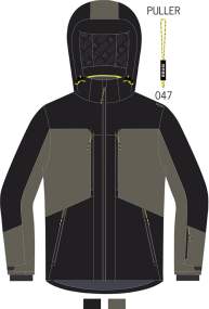 Giacca Sci Uomo _ Brugi (Impermeabilità: 10000 mm, Traspirabilità: 5000 gr/mq/24h) - Art. AK1PQ9M