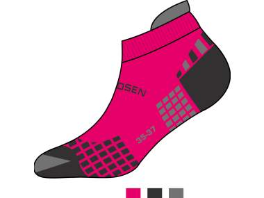 Calzini sportivi estivi in tessuto tecnico traspirante - Art. Z63JQ6S