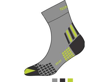 Calzini sportivi estivi in tessuto tecnico traspirante - Art. Z63KQ6V