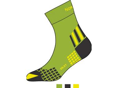 Calzini sportivi estivi in tessuto tecnico traspirante - Art. Z63KQ6W