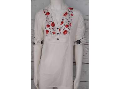 Camicia Comfort Donna (100% cotone) _ Brugi - Art. CF5V010