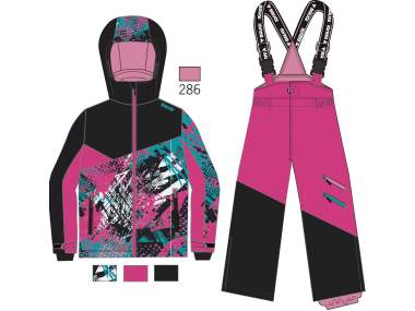 Tuta Sci Bambina _ Brugi (Impermeabilità: 5000 mm) - Art. YW1JP2B