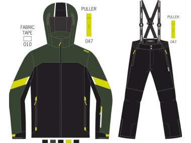 Tuta Sci Ragazzo _ Brugi (Impermeabilità: 3000 mm, Traspirabilità: 3000 gr/mq/24h) - Art. JQ4DQ8Z