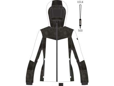 Giacca Sci Donna _ Brugi (Impermeabilità: 8000 mm, Traspirabilità: 5000 gr/mq/24h) - Art. AG2J4C1