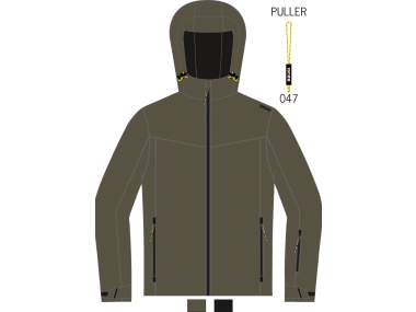 Giacca Sci Uomo _ Brugi (Impermeabilità: 3000 mm, Traspirabilità: 3000 gr/mq/24h) - Art. AH1ACZQ