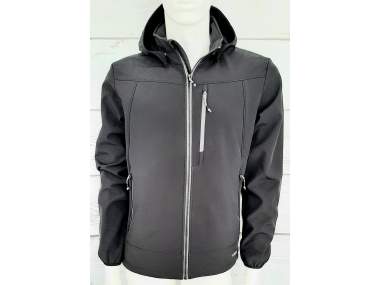 Giacca invernale in tessuto tecnico softshell elasticizzato, impermeabile e traspirante _ Brugi - Art. NA4A500