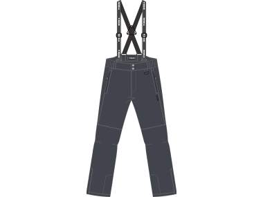 Pantaloni Sci Uomo _ BRUGI (impermeabilità: 5000 mm, traspirabilità: 5000 gr/mq/24h) - Art. AI1F489
