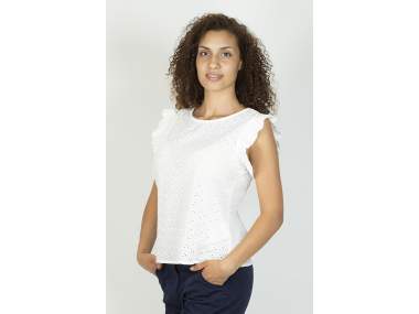 Maglietta Smanicata Donna (100% cotone) _ Brugi - Art. CZ5X010