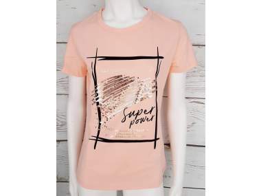 Maglietta Donna (cotone elasticizzato) _ Brugi - Art. CE5G836