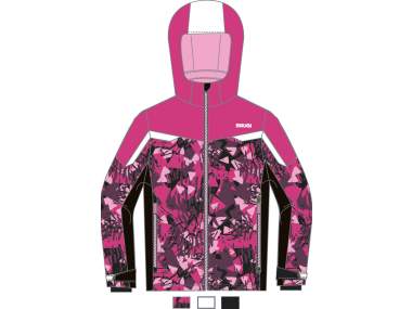 Giacca da Sci per Bambina _ Brugi (Impermeabilità: 5000 mm, Traspirabilità 5000 mm) - Art. YW1UP15