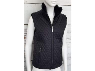 Gilet Reversibile effetto pelliccia | Donna  _ Brugi - Art. AL1ZE61