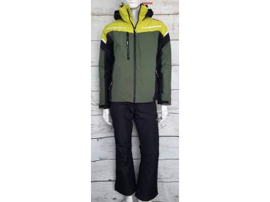 Tuta Sci Uomo _ Brugi (impermeabilità: 5000 mm, traspirabilità: 5000 gr/mq/24h) - Art. AJ1GQSY