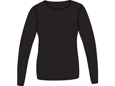 Maglia Girocollo in MicroPile | Donna _ Brugi - Art. CC5C323