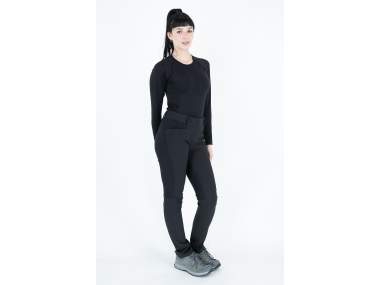 Pantaloni Invernali in tessuto elasticizzato microrigato | Donna _ Nordsen - Art. DP3S500