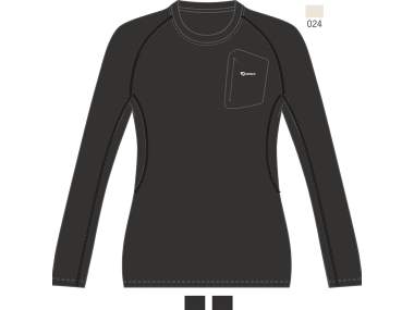 Maglia elasticizzata leggermente garzata | Trekking Donna _ Nordsen - Art. DR3IE61