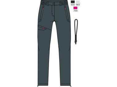 Pantaloni Invernali in Soft Shell 2 strati | Trekking Donna _ Brugi - Art. NL2E995
