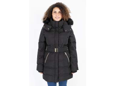 Cappotto lungo, trapuntato e impermeabile | Donna _ Brugi - Art. CY5I500