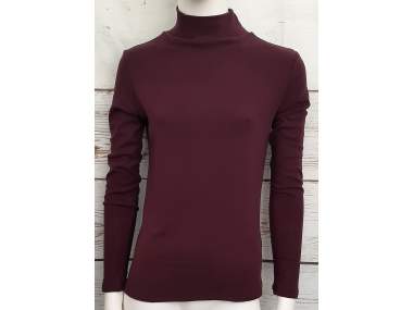 Dolcevita in tessuto a maglia elasticizzato | Donna _ Brugi - Art. CV5L323