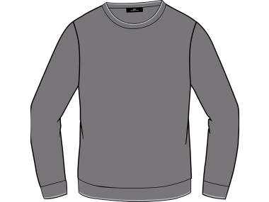 Maglione uomo con scollo arrotondato in filato morbido e confortevole _ Brugi - Art. CV4T988
