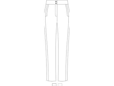Pantaloni sci/fuseaux in softhshel (Impermeabilità: 15000 mm, Traspirabilità: 10000 gr/mq/24h) - Art. AH2P3ZE