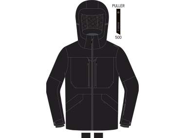 Giacca Snowboard Uomo _ Brugi (Impermeabilità: 5000 mm, Traspirabilità: 5000 gr/mq/24h) - Art. AK1JE61