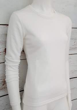 Maglia Girocollo in MicroPile | Donna _ Brugi - Art. CC5C010
