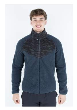 Giacca Sherpa (effetto lana arricciata e morbida) | Uomo _ Brugi - Art. NB1U435