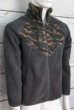 Giacca Sherpa (effetto lana arricciata e morbida) | Uomo _ Brugi - Art. NB1U577