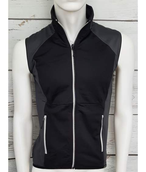 Gilet Uomo In Pile Softshell - Antivento Per Trekking E Ciclismo | 3 Tasche