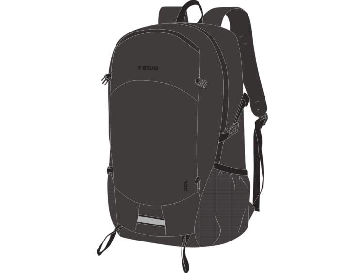 Zaino Trekking 30 Litri _ BRUGI  Art. ZG17996 (1)