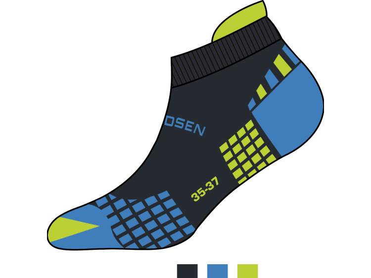 Calzini sportivi estivi in tessuto tecnico traspirante  Art. Z63JQ6X (1)