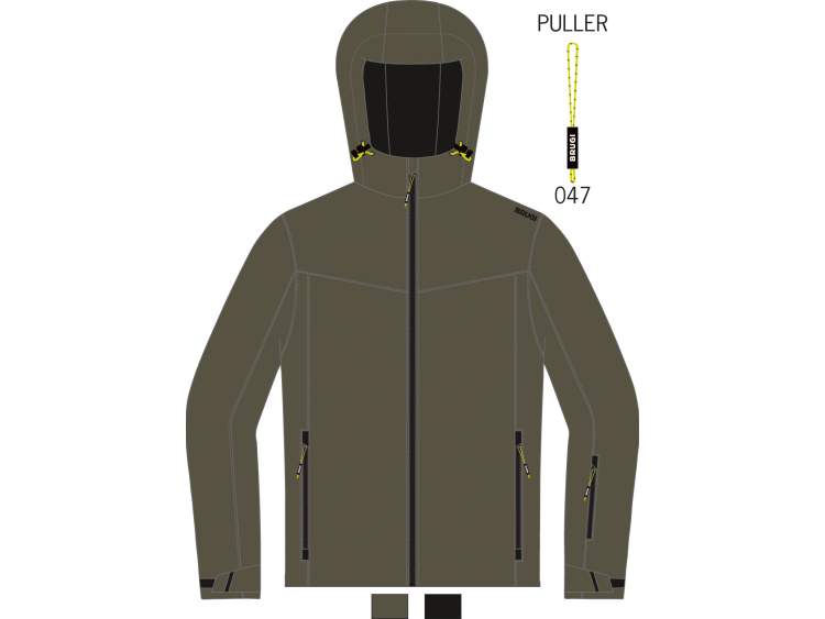 Giacca Sci Uomo _ Brugi (Impermeabilità: 3000 mm, Traspirabilità: 3000 gr/mq/24h)  Art. AH1ACZQ (1)