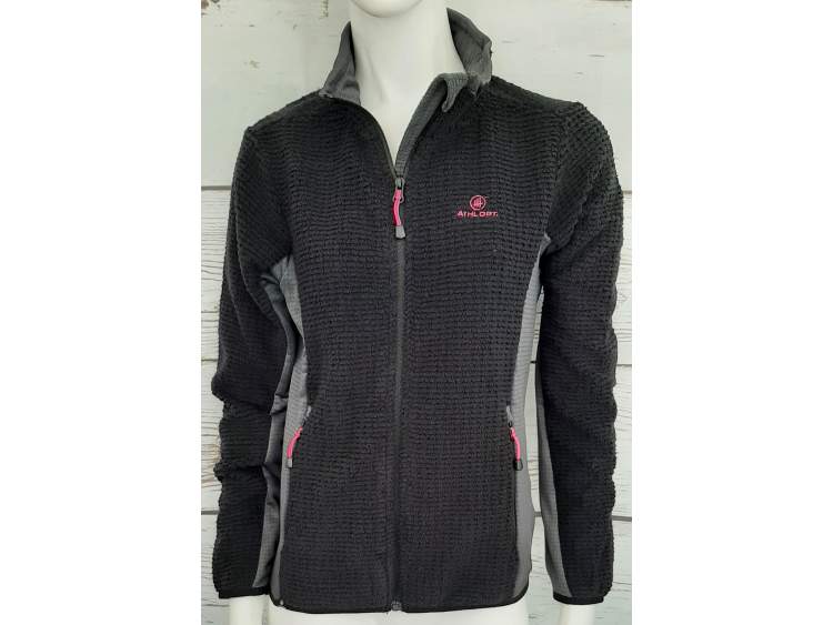 Giacca Invernale in Pile Strutturato e Traspirante / Donna _ ATHL  Art. AD01263N (1)