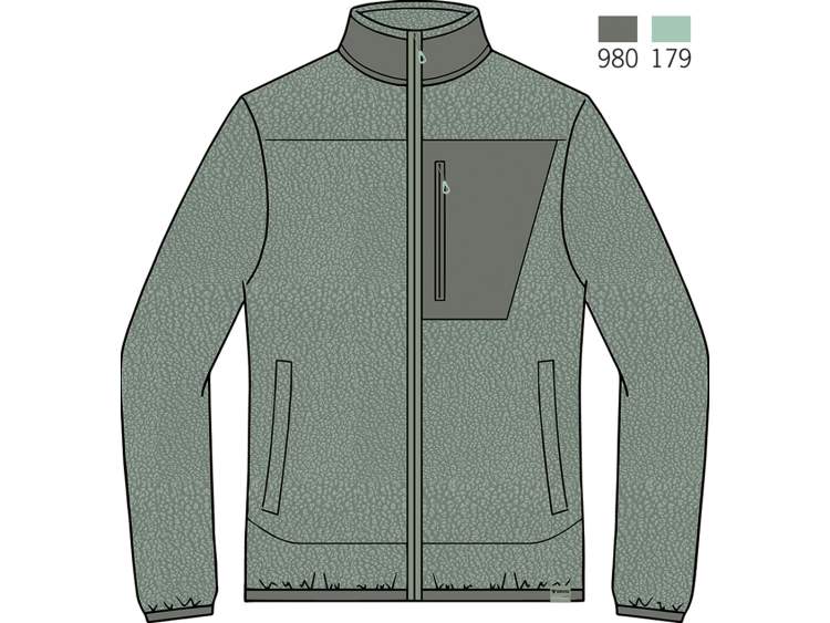 Maglia Trekking in Pile bi-garzato | Donna _ Brugi  Art. NH2P177 (1) Maglia Trekking in Pile bi-garzato | Donna _ Brugi  Art. NH2P177 (1)