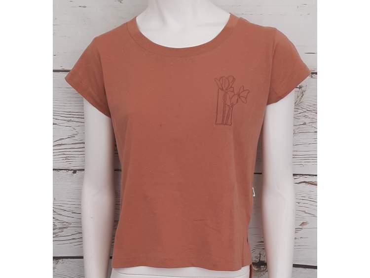 Maglietta "Trekking Urbano" (90% co, 10% pl) | Donna _ Brugi  Art. NI2F510 (1)