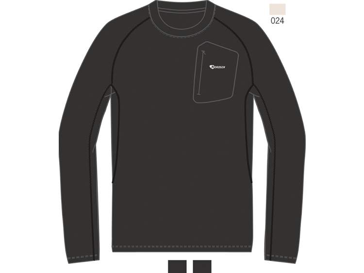 Maglia elasticizzata leggermente garzata | Trekking Uomo _ Nordsen  Art. NN3YE61 (1)