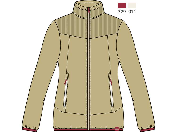 Maglia traspirante con morbida garzatura interna | Donna _ Brugi  Art. NL2B597 (1)