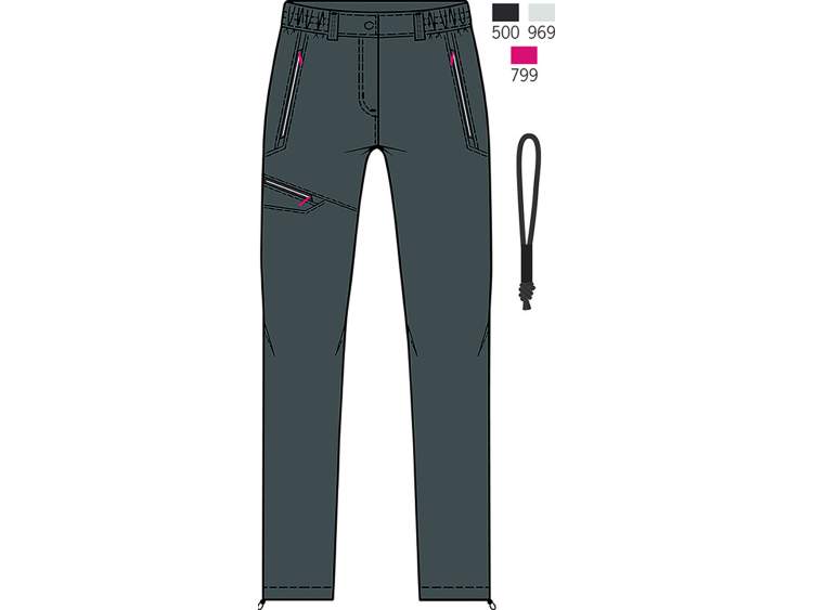 Pantaloni Invernali in Soft Shell 2 strati | Trekking Donna _ Brugi  Art. NL2E995 (1)