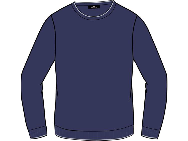 Maglione uomo con scollo arrotondato in filato morbido e confortevole _ Brugi  Art. CV4T956 (1)