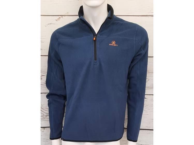Giacca in pile mezza zip \ Uomo _ ATHLDPT  Art. AU02681DB (1)