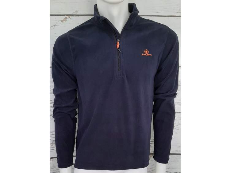 Giacca in micropile mezza zip \ Uomo _ ATHLDPT  Art. AU03429B (1)