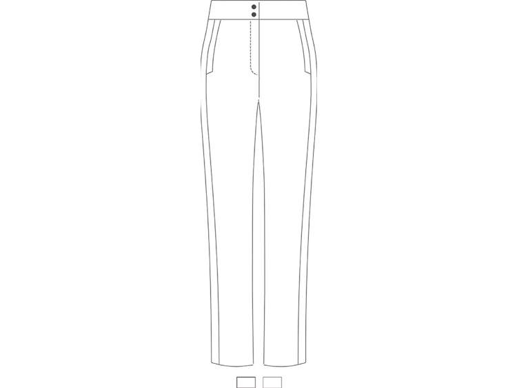 Pantaloni sci/fuseaux in softhshel (Impermeabilità: 15000 mm, Traspirabilità: 10000 gr/mq/24h)  Art. AH2P3ZE (1)