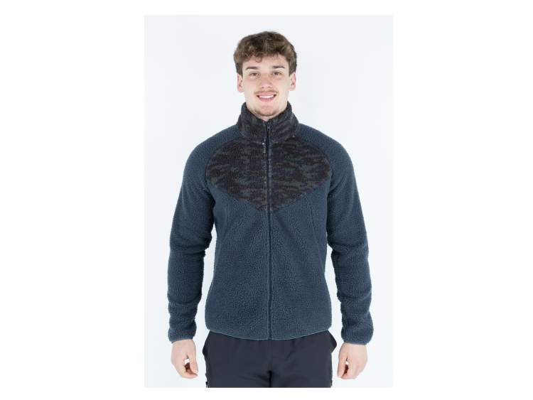 Giacca Sherpa (effetto lana arricciata e morbida) | Uomo _ Brugi  Art. NB1U435 (1)